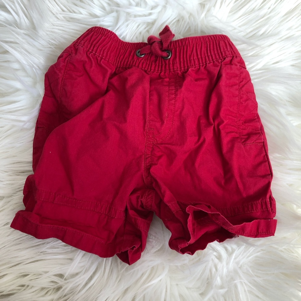 Janie and Jack red shorts size 6-12 months